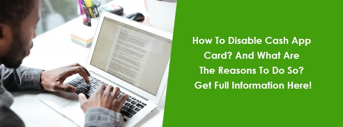How To Disable Cash App Card